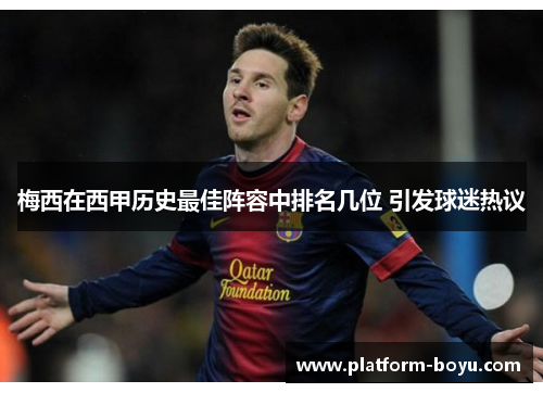 梅西在西甲历史最佳阵容中排名几位 引发球迷热议